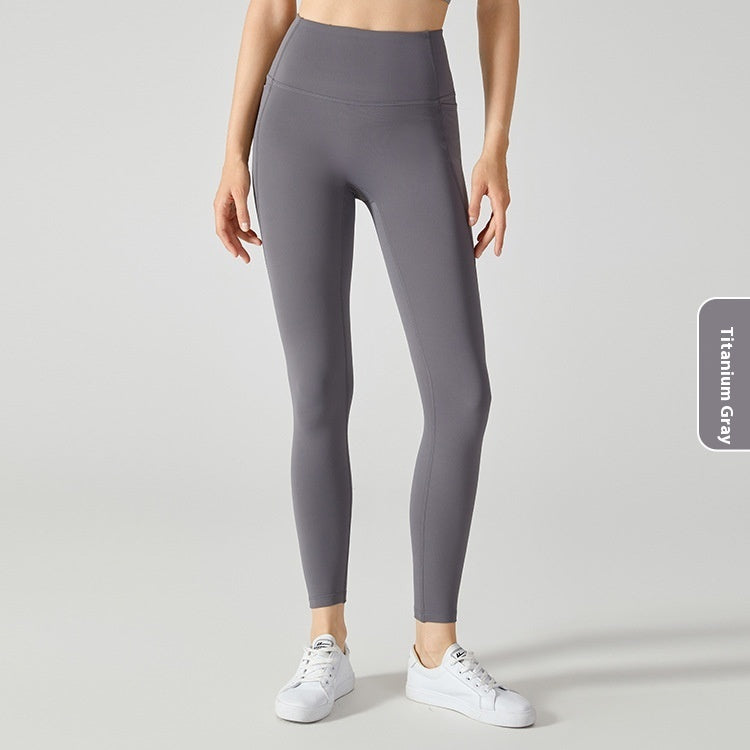 Warme Sportstrumpfhose mit hoher Taille und Bauchstraffung für Damen
