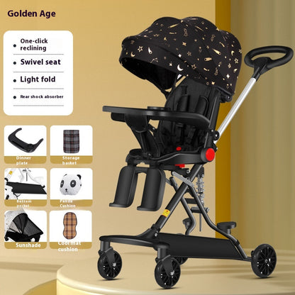 Faltbarer Kinderwagen mit Alurahmen