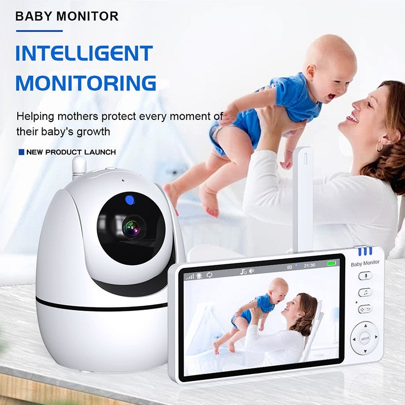 HD Babyphone mit Kamera und 5-Zoll-Monitor