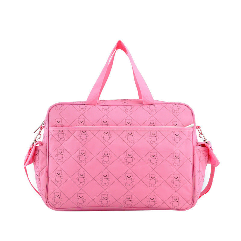 Große Wickeltasche mit Wickelunterlage