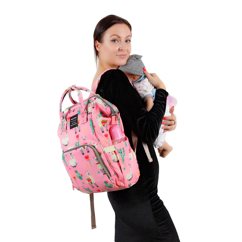 Großer Wickelrucksack für unterwegs
