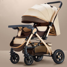 Faltbarer Kinderwagen mit Sitz- und Liegefunktion