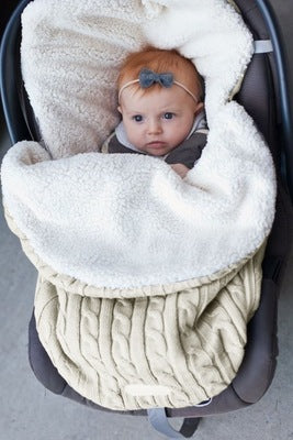Fußsack für Kinderwagen im Umschlag-Design