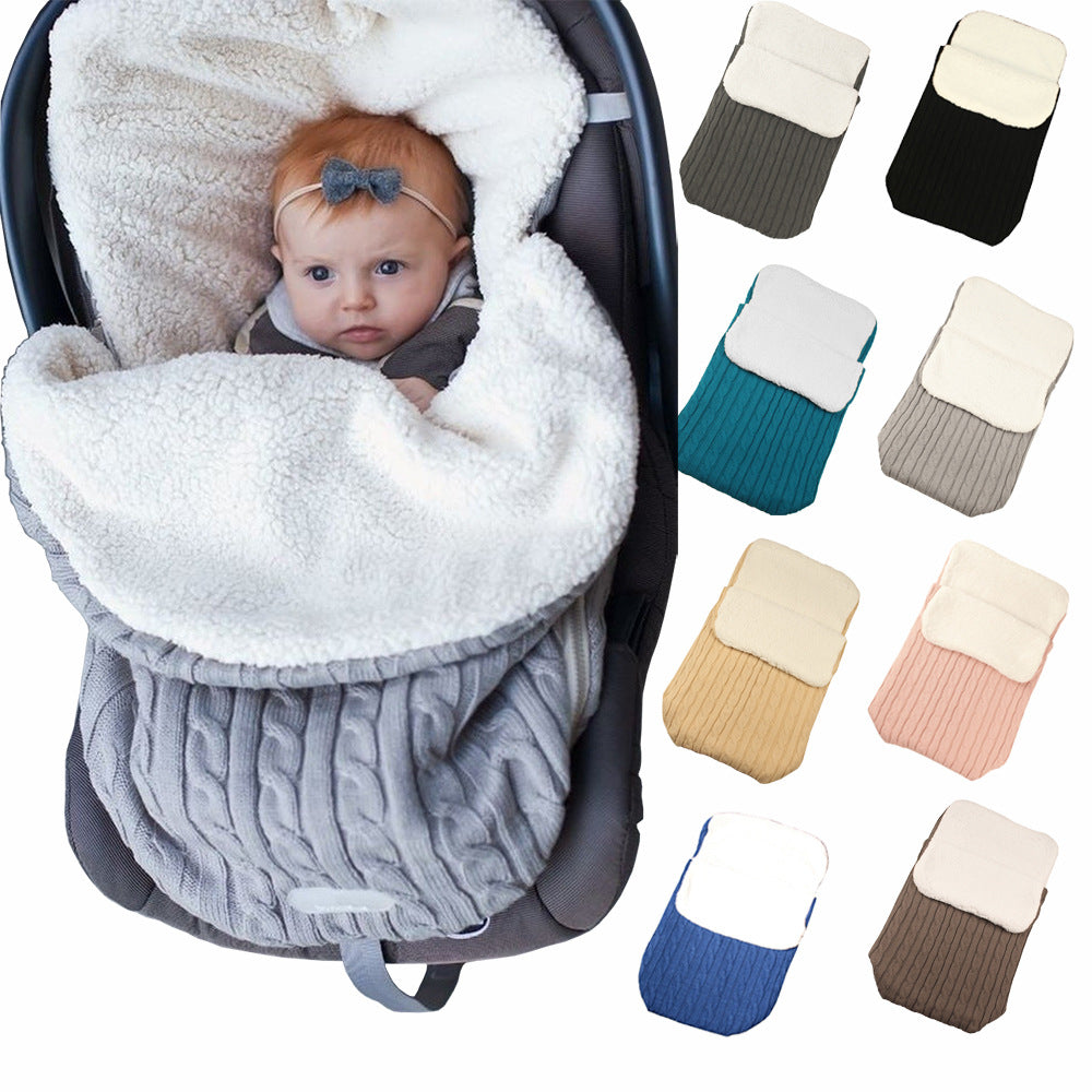 Fußsack für Kinderwagen im Umschlag-Design