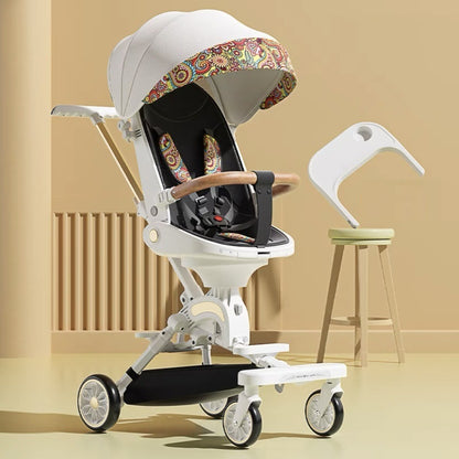 Faltbarer Kinderwagen mit Liegefunktion
