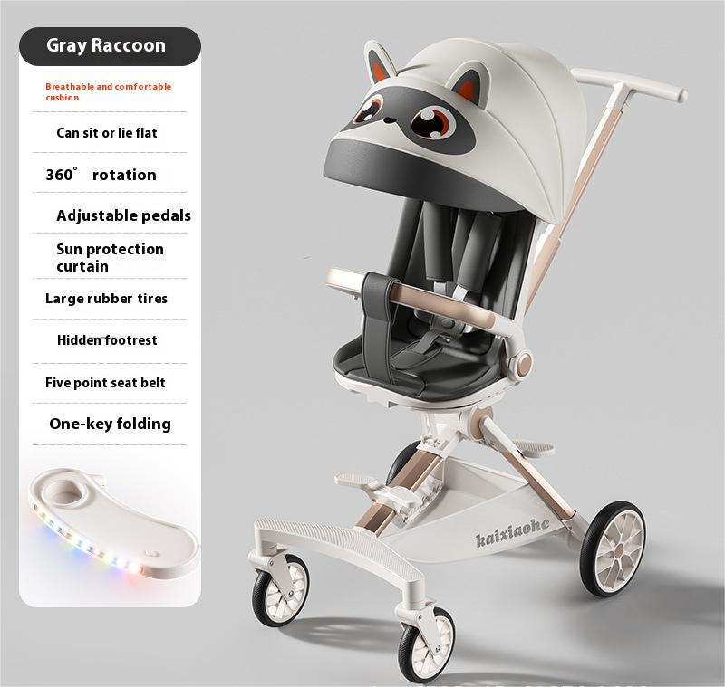 Faltbarer Kinderwagen mit Alurahmen
