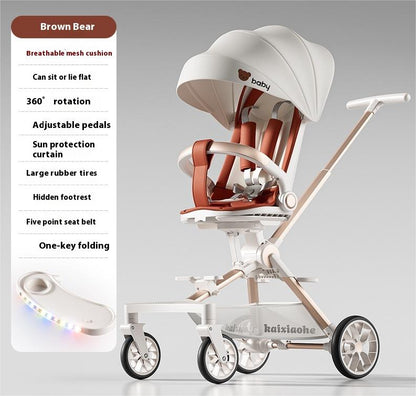 Faltbarer Kinderwagen mit Alurahmen