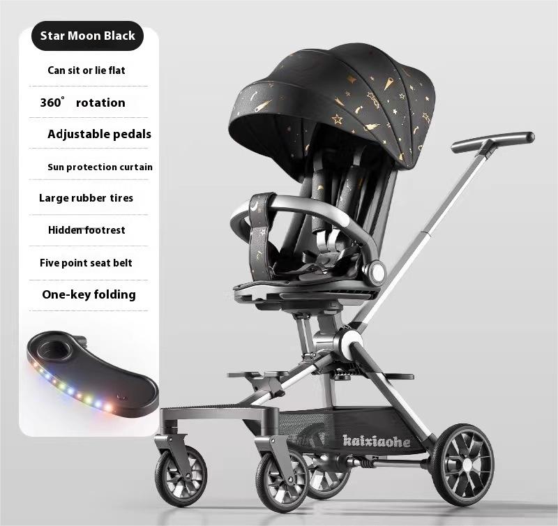 Faltbarer Kinderwagen mit Alurahmen