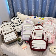 Leichter Schulrucksack aus Nylon