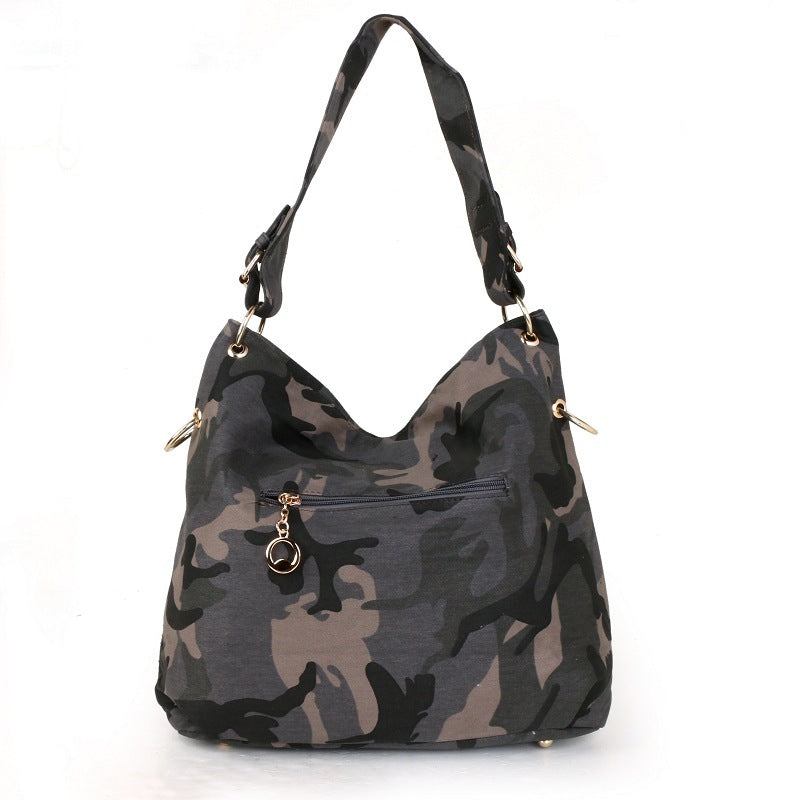Mode Denim Canvas One Shoulder Messenger Handtasche