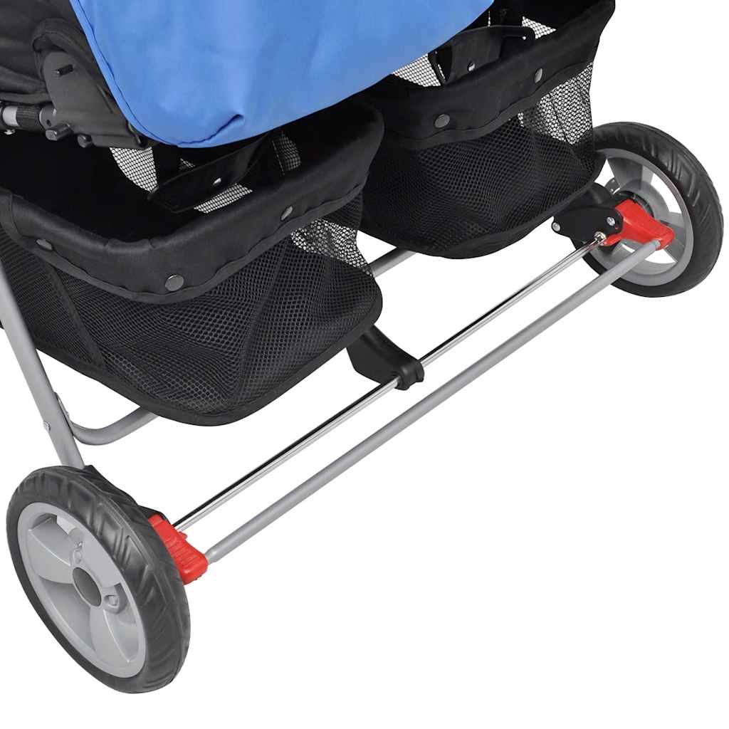 Zwillingskinderwagen für zwei Kinder