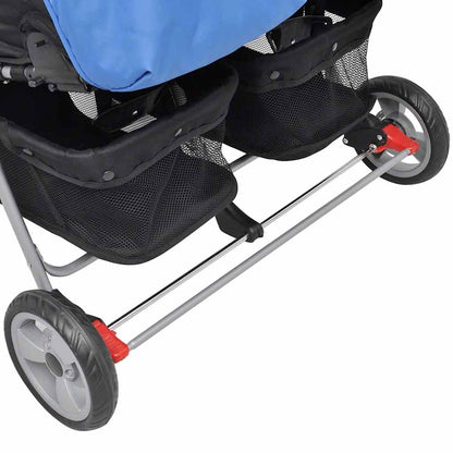 Zwillingskinderwagen für zwei Kinder