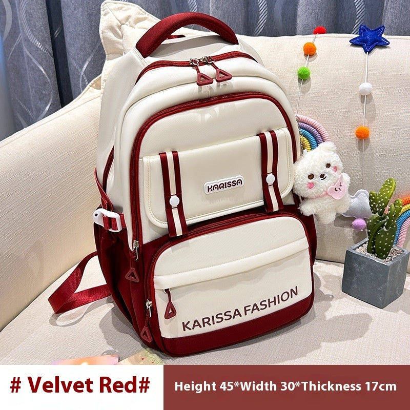Leichter Schulrucksack aus Nylon