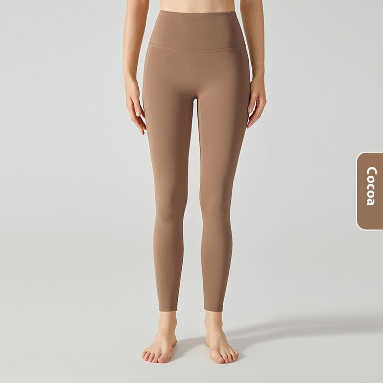 Warme Sportstrumpfhose mit hoher Taille und Bauchstraffung für Damen