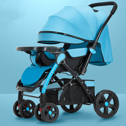 Faltbarer Kinderwagen mit Sitz- und Liegefunktion