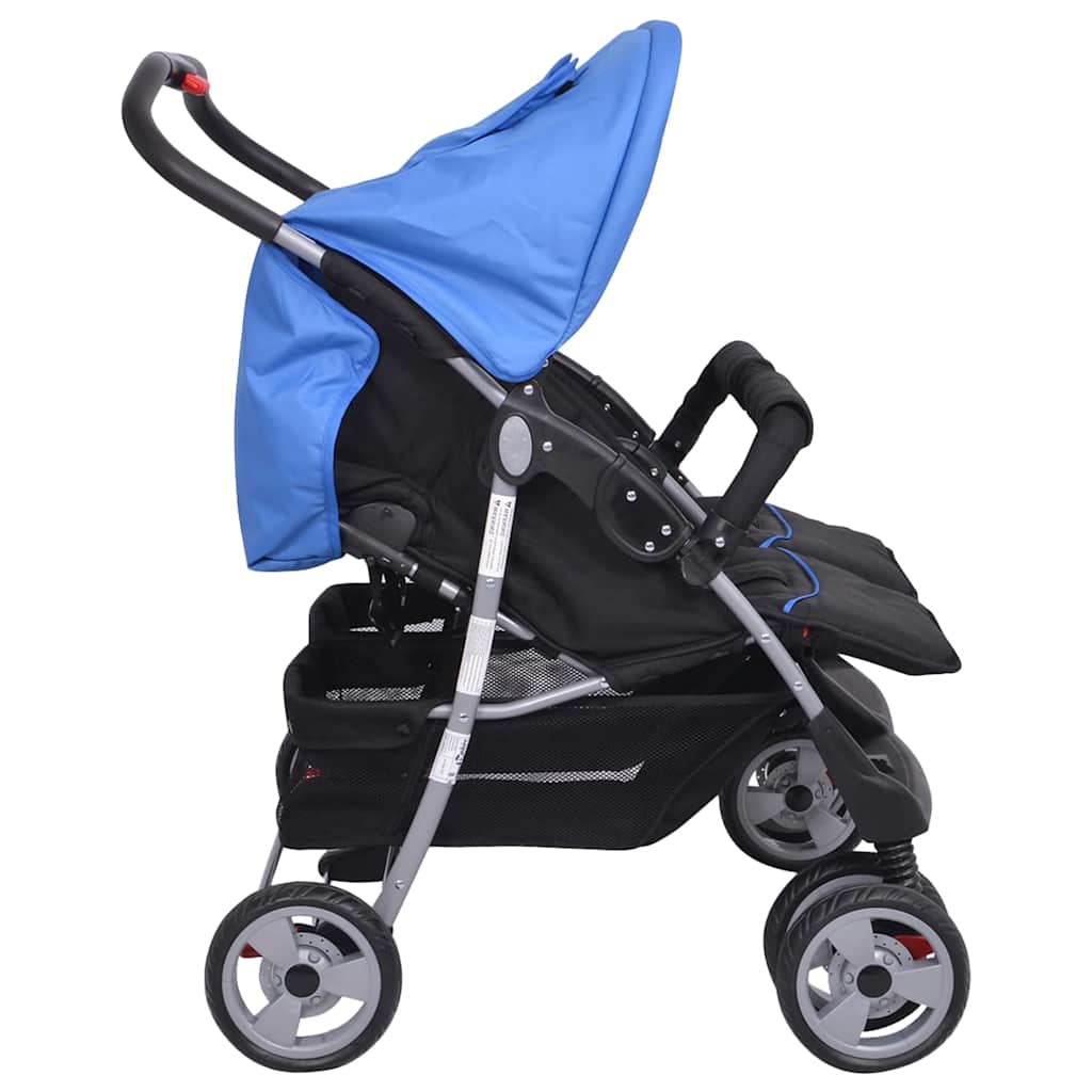 Zwillingskinderwagen für zwei Kinder
