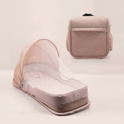 Faltbares Babybett mit Moskitonetz