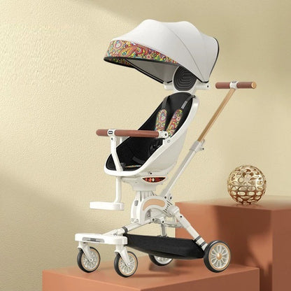Faltbarer Kinderwagen mit Liegefunktion