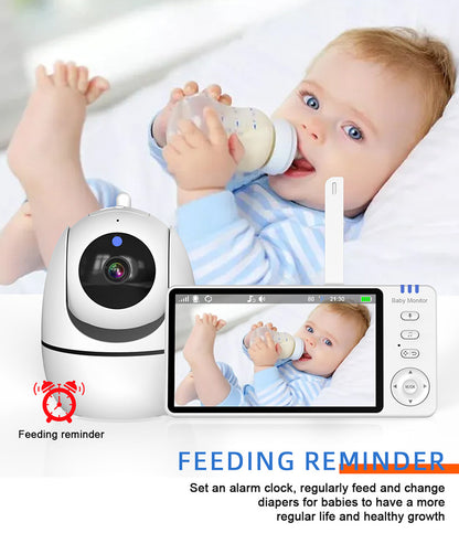 HD Babyphone mit Kamera und 5-Zoll-Monitor
