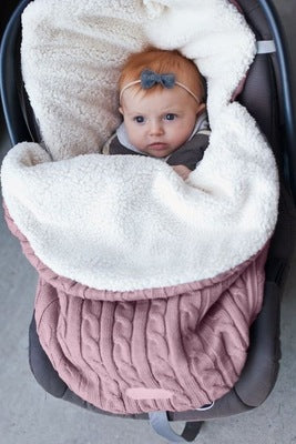 Fußsack für Kinderwagen im Umschlag-Design