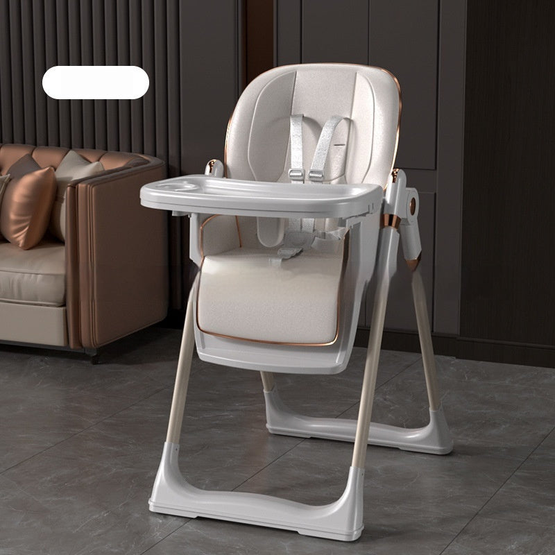 Faltbarer Baby-Hochstuhl mit Esstisch