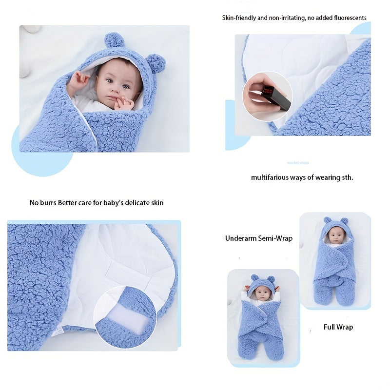 Baby-Schlafsack mit Bärenmuster