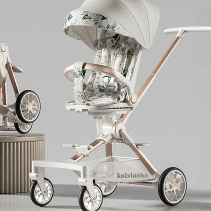 Faltbarer Kinderwagen mit Alurahmen