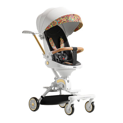Faltbarer Kinderwagen mit Liegefunktion