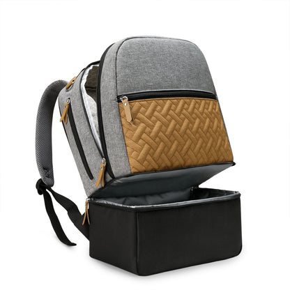 Isolierter Wickelrucksack für Babyflaschen