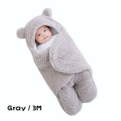 Baby-Schlafsack mit Bärenmuster
