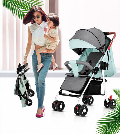 Faltbarer Baby-Kinderwagen mit Verdeck