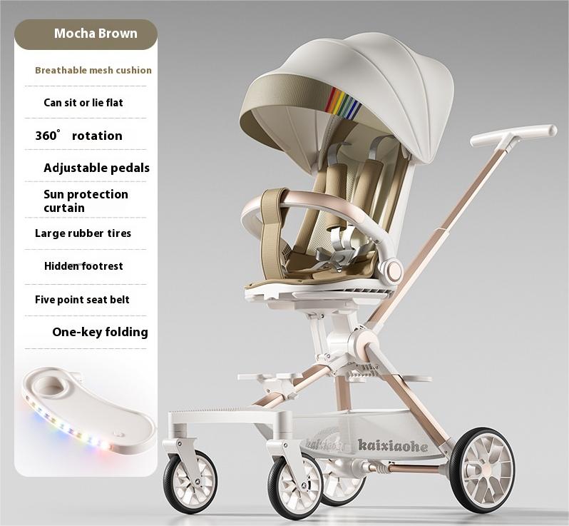 Faltbarer Kinderwagen mit Alurahmen