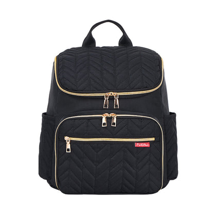 Wickelrucksack mit Stickerei-Design