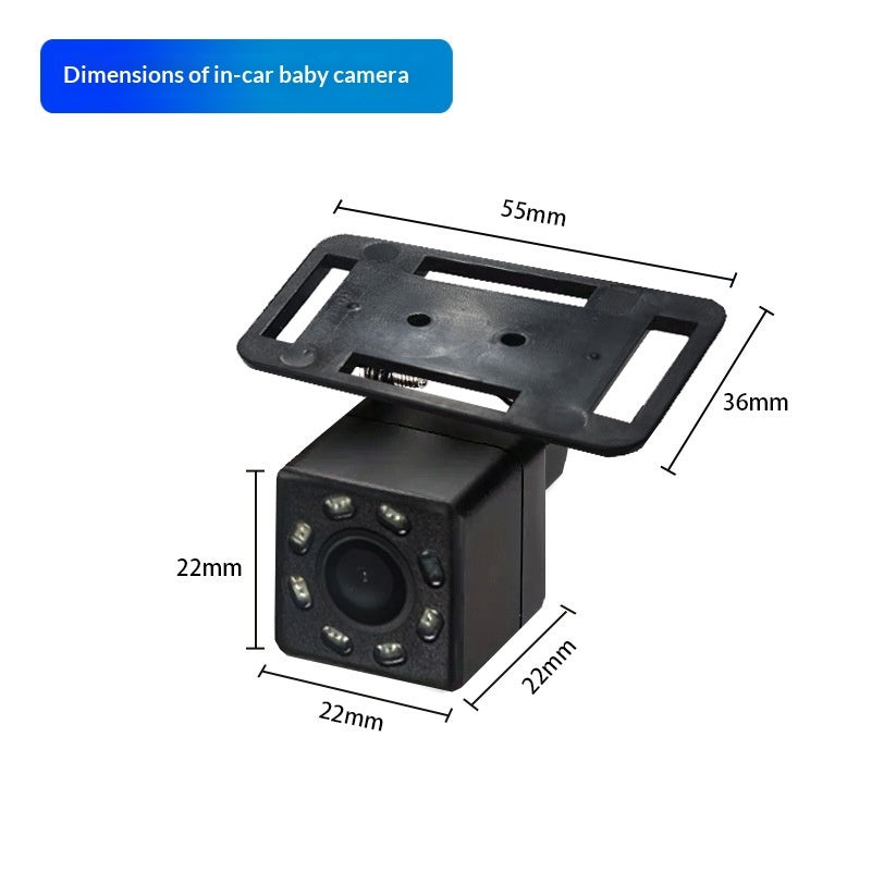 Baby-Autospiegel mit 4,3-Zoll-HD-Monitor
