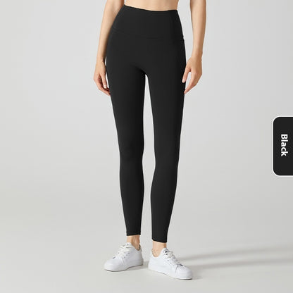 Warme Sportstrumpfhose mit hoher Taille und Bauchstraffung für Damen
