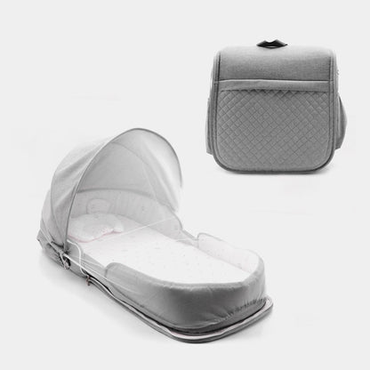 Faltbares Babybett mit Moskitonetz